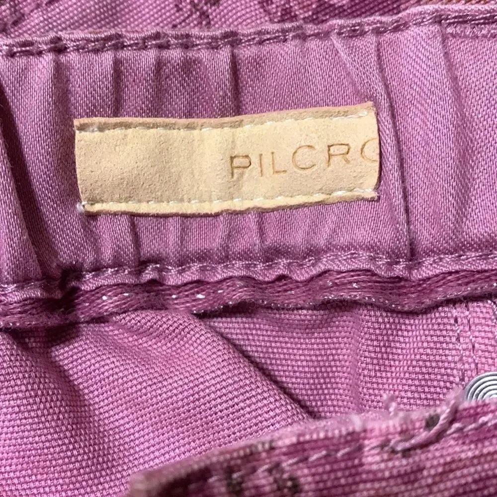 Pilcro Purple Patchwork Pants - Picture 8 of 12